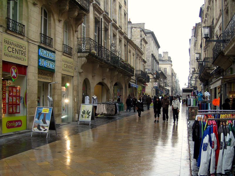 Bordeaux (9) Rue Sainte Catherine piétone et commercante.jpg