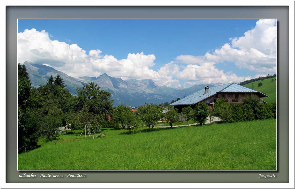 Carnets de voyages à Sallanches en Haute Savoie Région Rhône-Alpes (1)