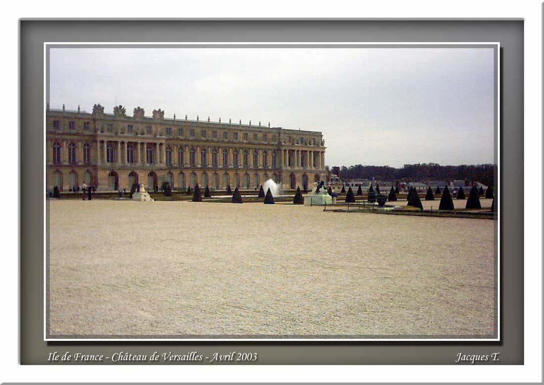 Carnets de voyages au château de Versailles dans le département des Yvelines en le-de-France (3)